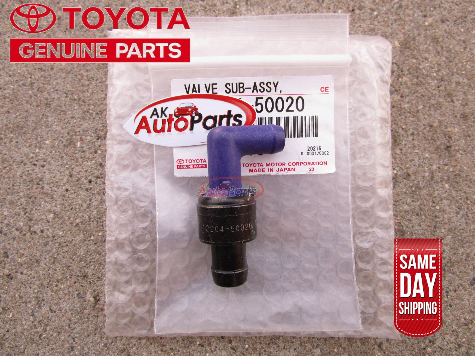 01 - 03 TOYOTA SEQUOIA 4.7L V8 4D SUV VENTILATION VALVE PCV SUB ASSEMBLY NEW