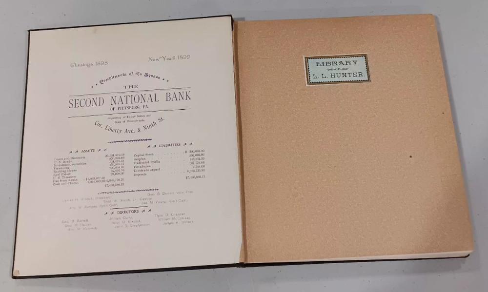 Knights Templar 1898 Pittsburgh Triennial Conclave Souvenir Book MINT CONDITION