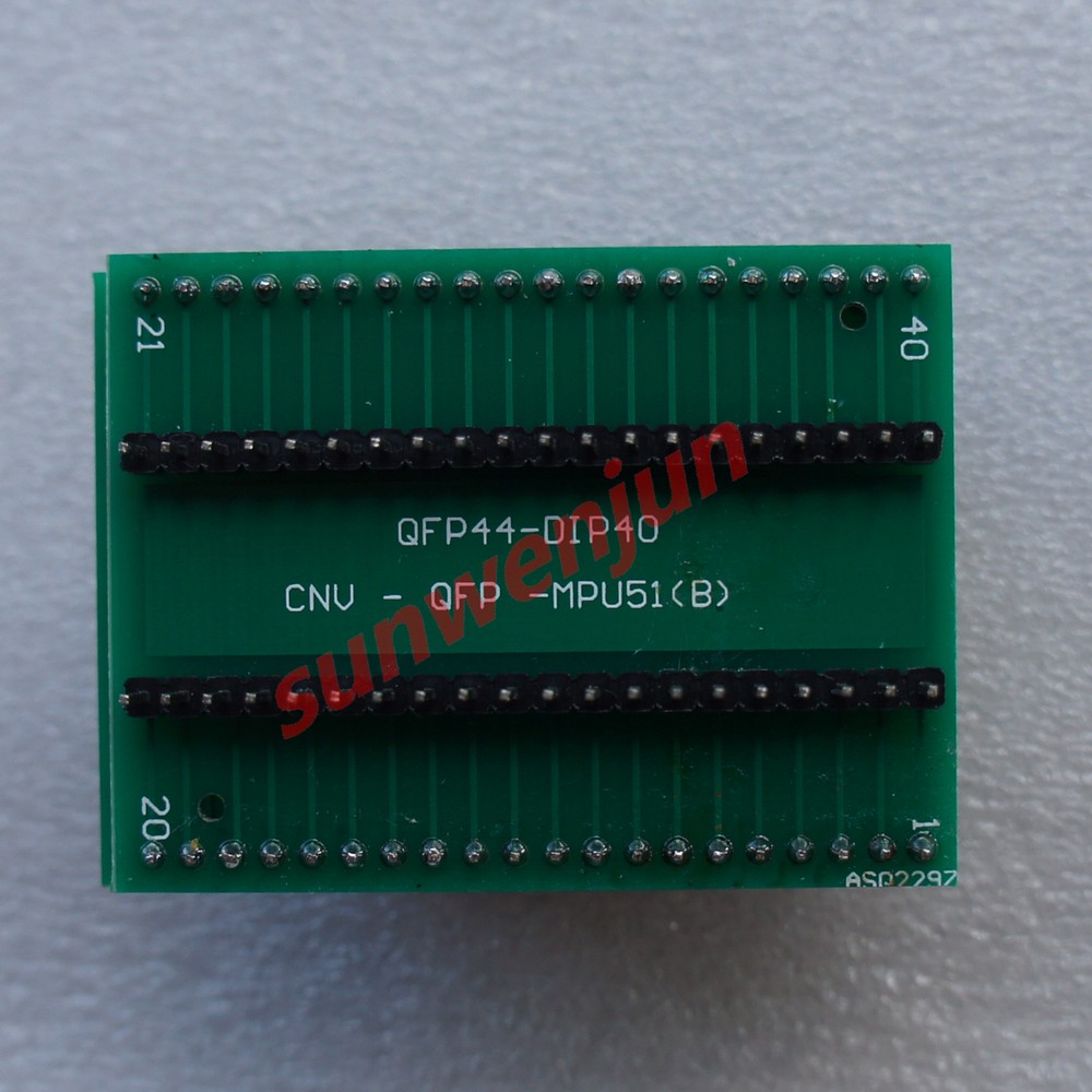 TQFP44/QFP44/PQFP44-DIP40 IC test converter socket programmer adapter for ATMEGA