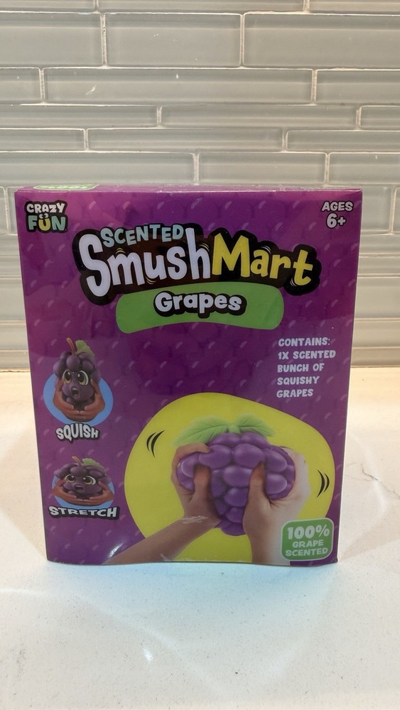 Crazy Fun SmushMart Grapes Scented Sensory By RMS