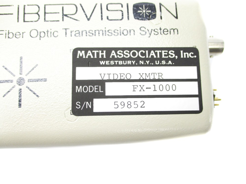 FIBER OPTIC TRANSMISSION SYSTEM FX-1000 NSNP