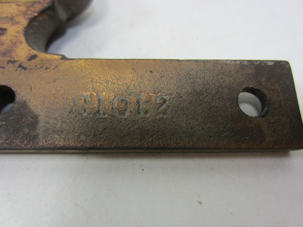 Antique Russwin Brass Olive Knuckle Hinge