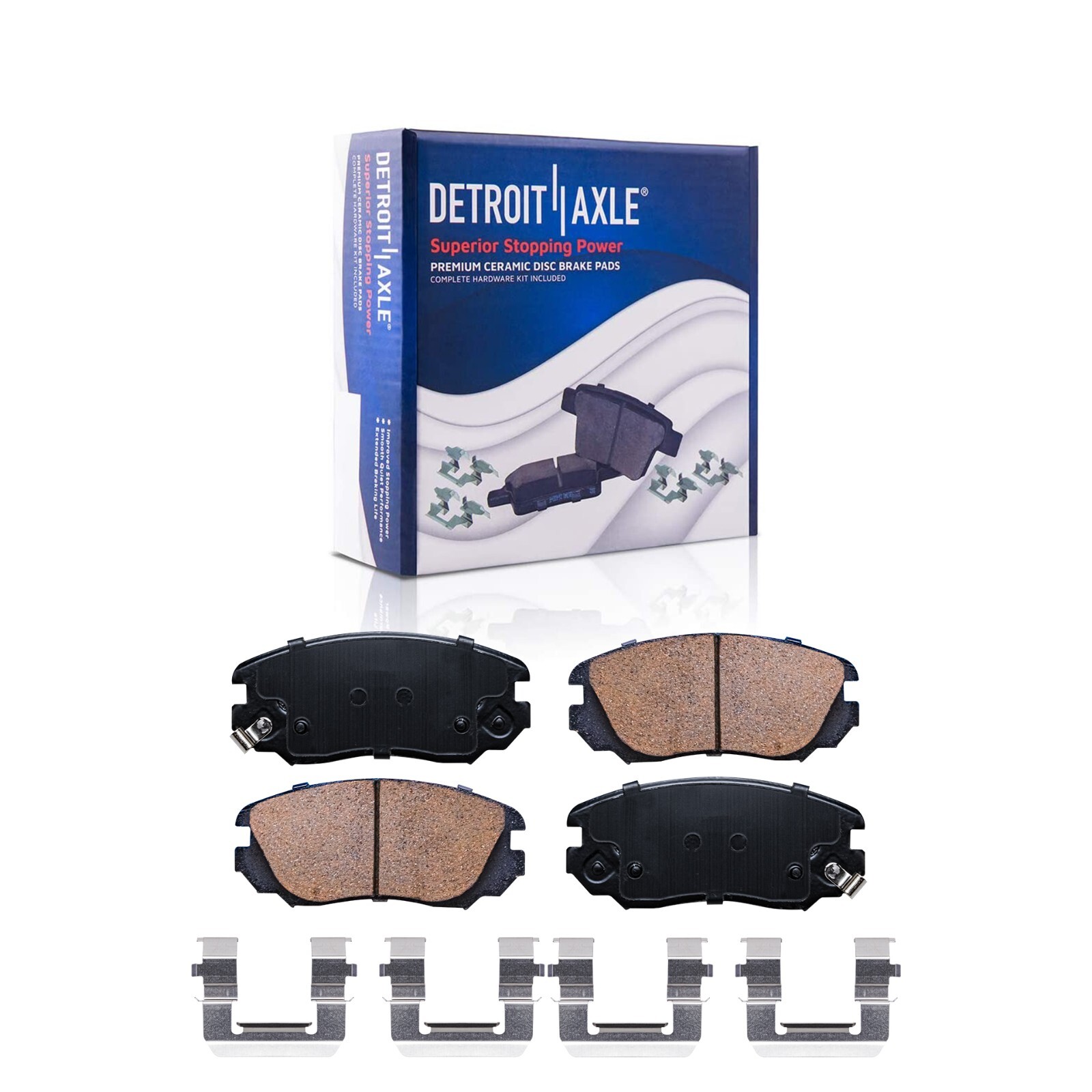 Front Rear Drilled Disc Rotors Brake Pads Kit for LaCrosse Regal Impala Malibu