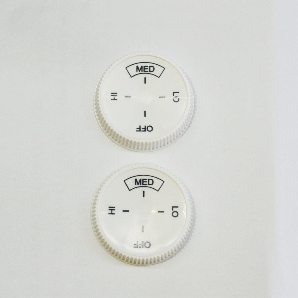 1 or 2 Baseboard Heater Thermostat Temperature Control Dial Knob Replacement Bas