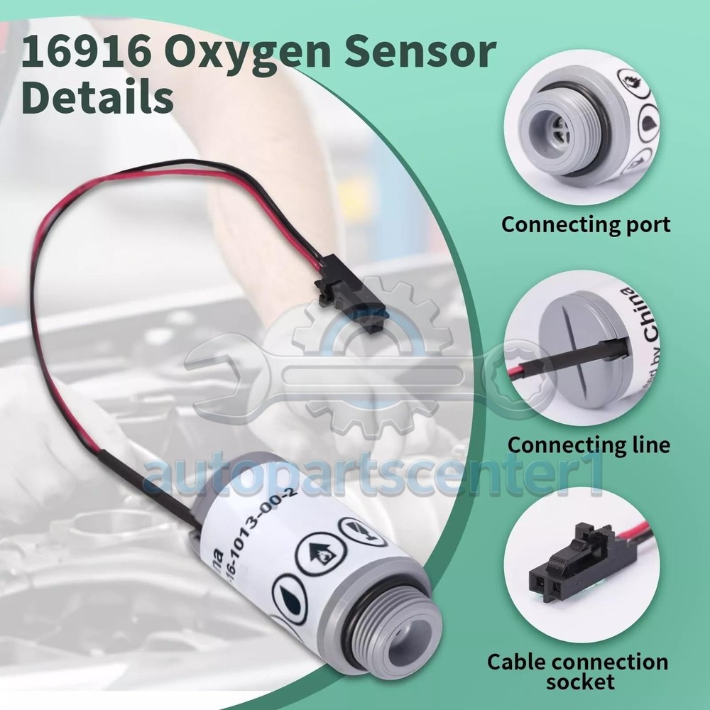 16916 Oxygen Sensor for Robinair R-1234yf Machine Replacement Oxygen Sensor NEW