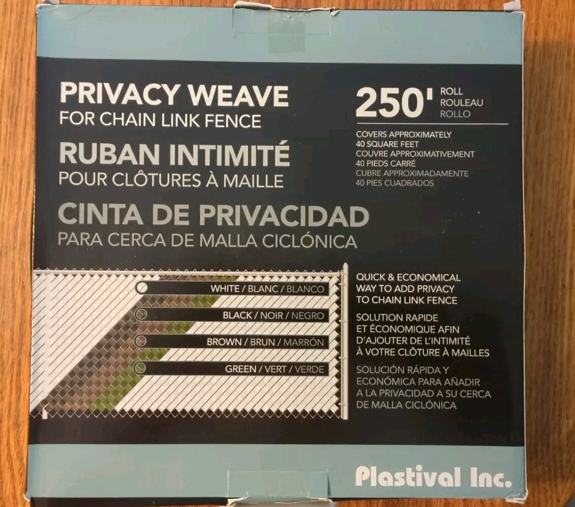 Privacy Weave For Chain Link Fence Green 250'