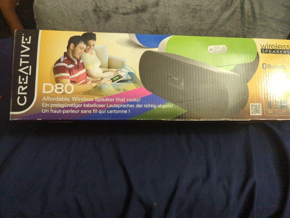 Creative Model D80 Wireless Bluetooth Speaker Black