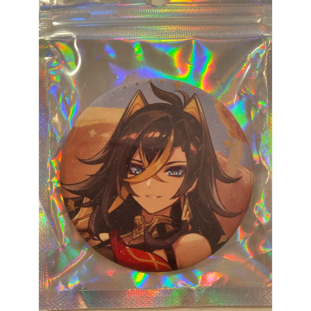 Genshin Impact Dehya Badge Pin