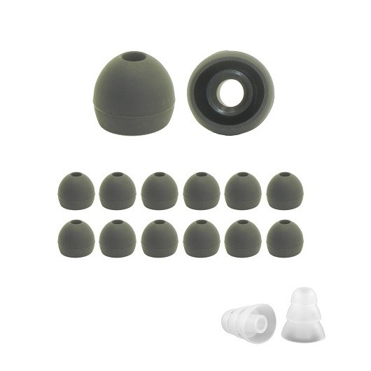 1More silicone ear tips replacements; earbud tips for 1More (listed models)