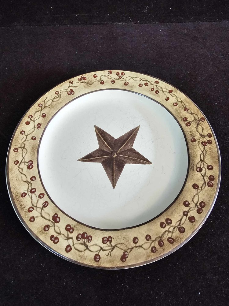 4 Barn Star Salad Plate Ltd Commodities 8 3/4"