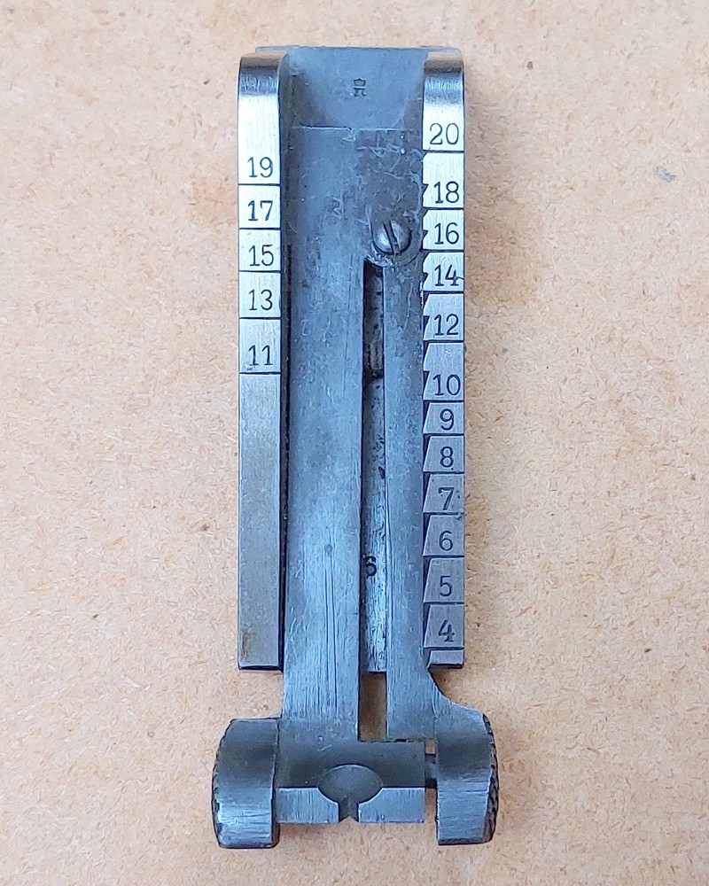 Early Schmidt-Rubin rifle type sight