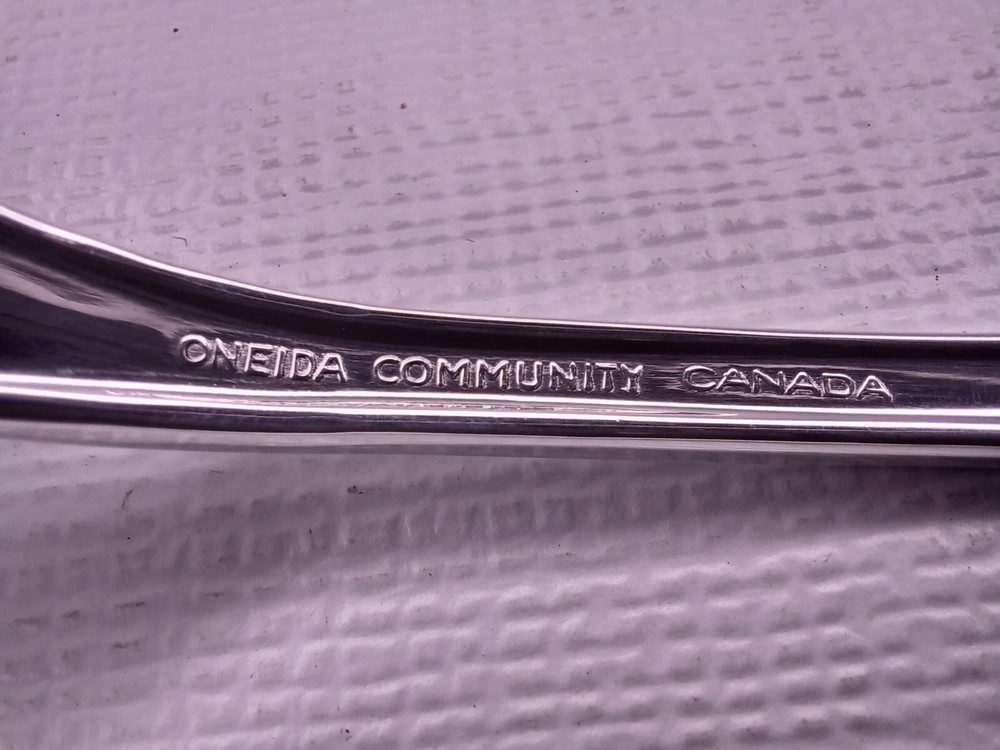 Oneida Community Silverplate Silverware 1 Slotted Spoon