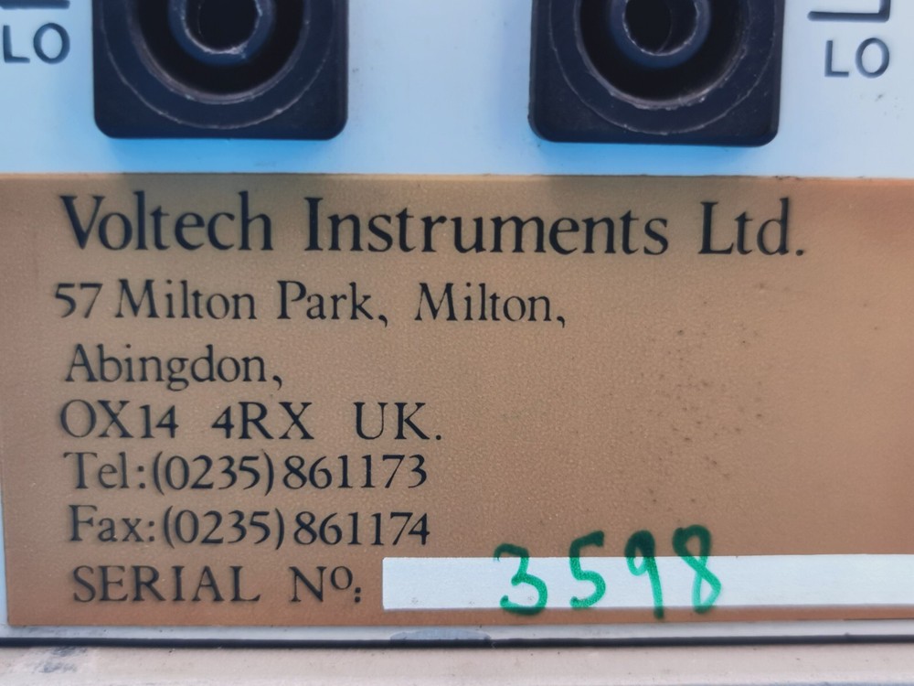 Voltech PM1200 AC Power Analyzer