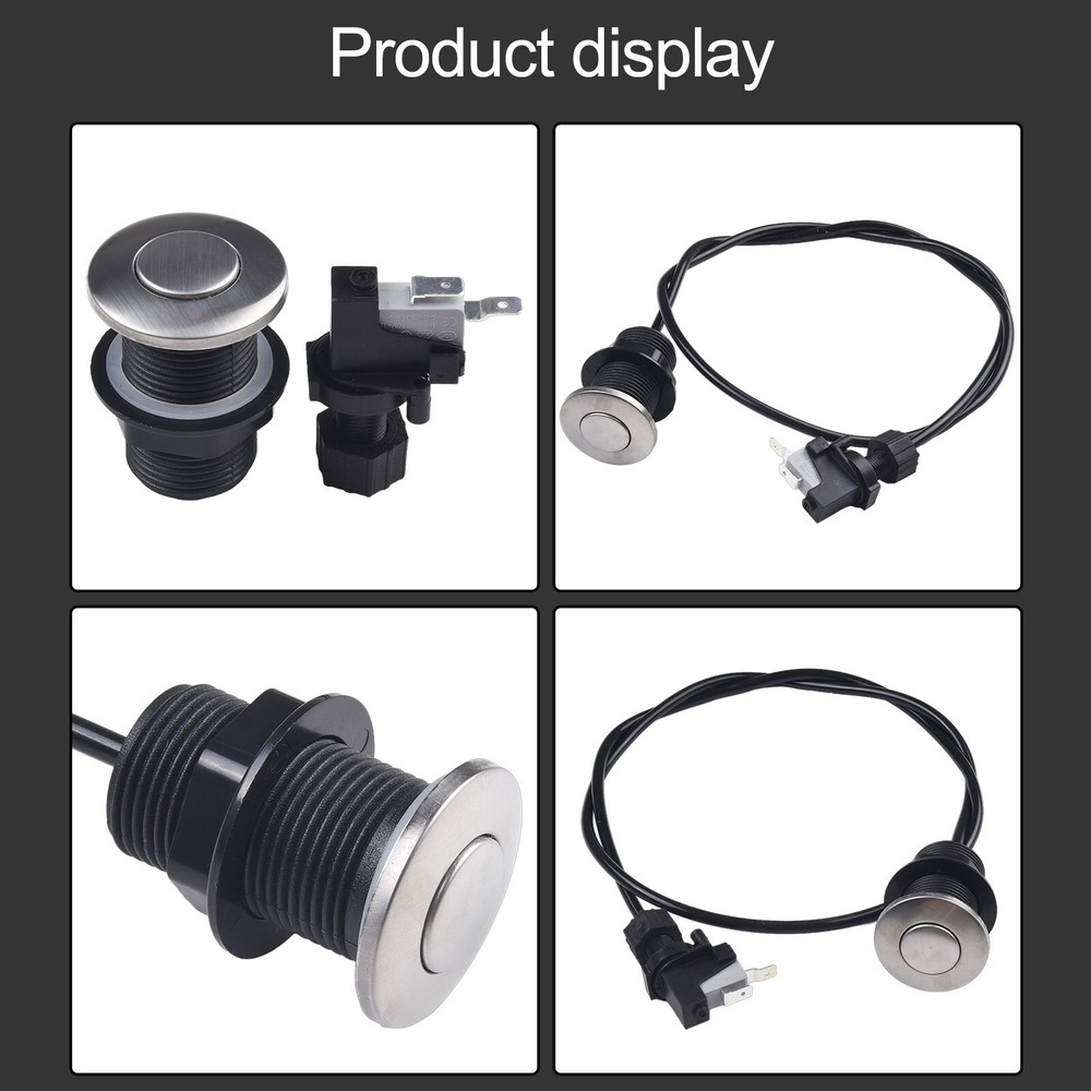 Garbage Disposal Air Switch Kit Air Switch Button Kit for Spa s