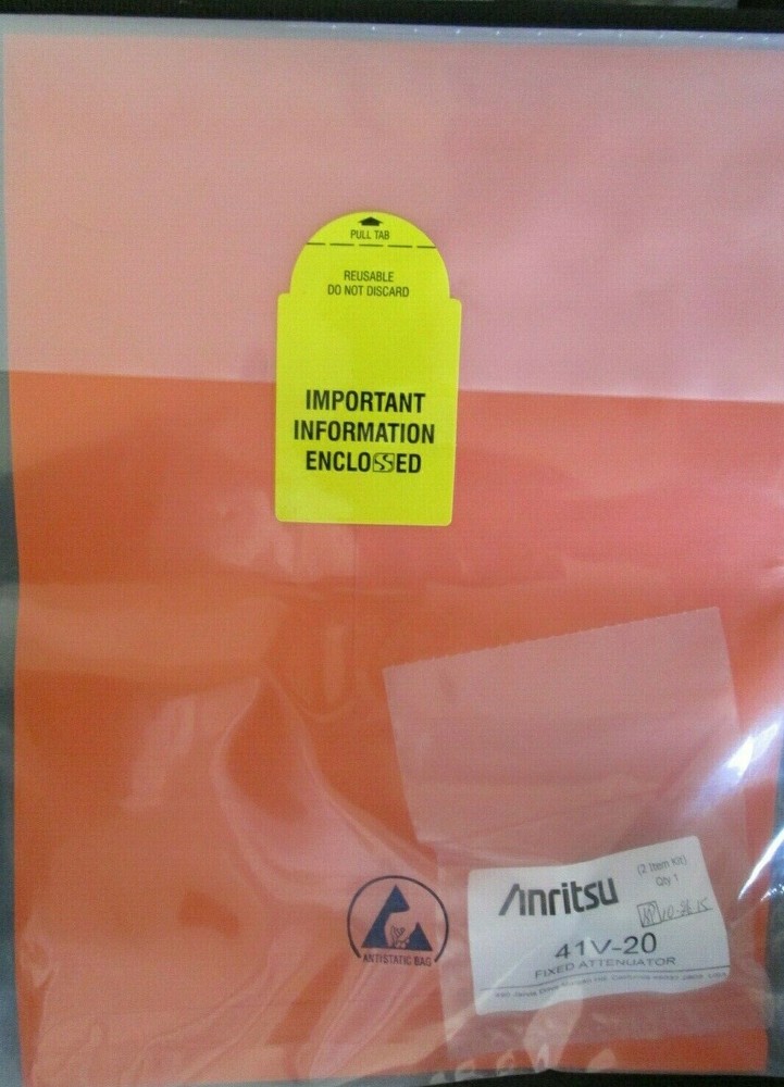Fixed Attenuator DC to 60 GHz 20dB 2W Anritsu 41V-20 NEW with Calibration Cert.
