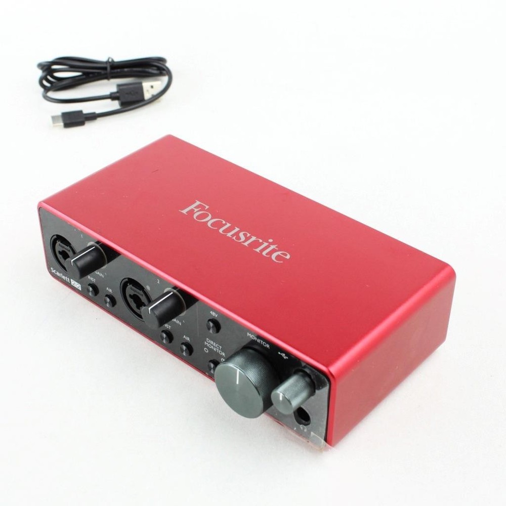 Focusrite Scarlett 2i2 3rd Gen - USB Audio Recording Interface