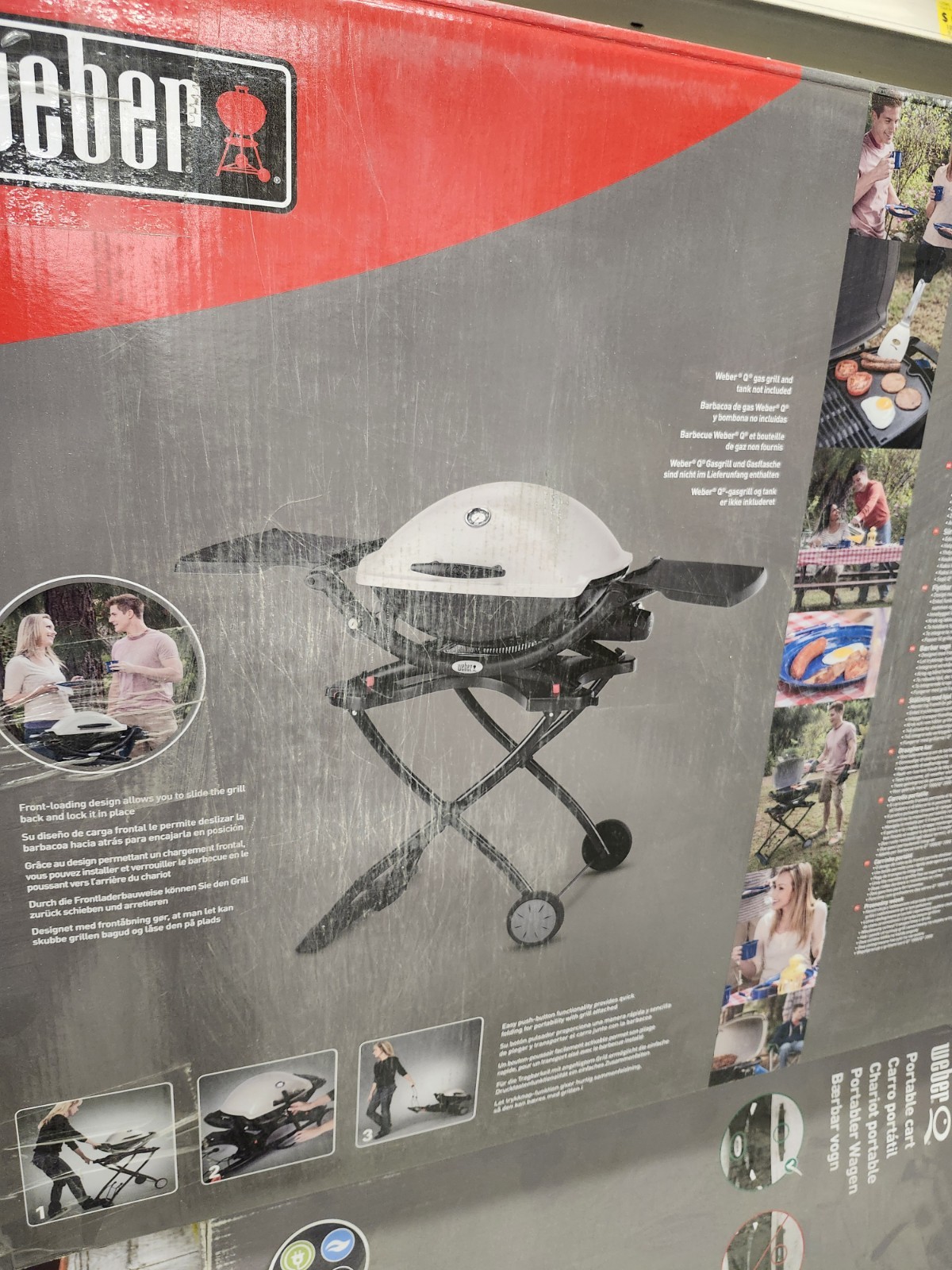 Weber Portable Grill Cart Q 6557