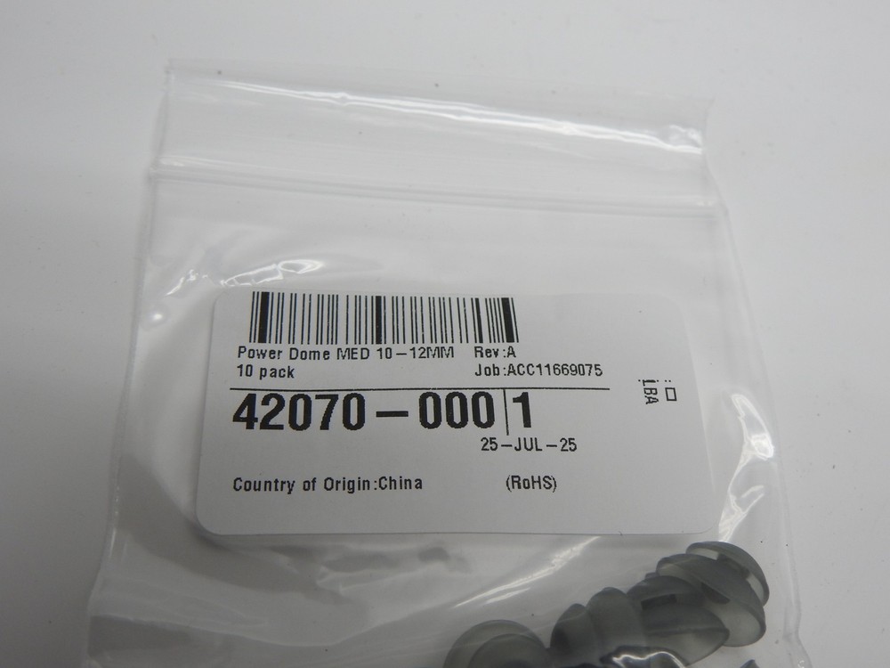 (10 Pack) Starkey Power Dome Medium 42070-000