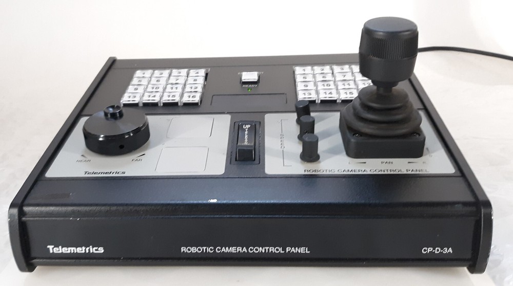 Telemetrics CP-D-3A Robotic Camera Control Panel w/ Power Cord