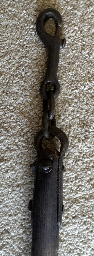 Antique Grain Threshing Flail Handstaff