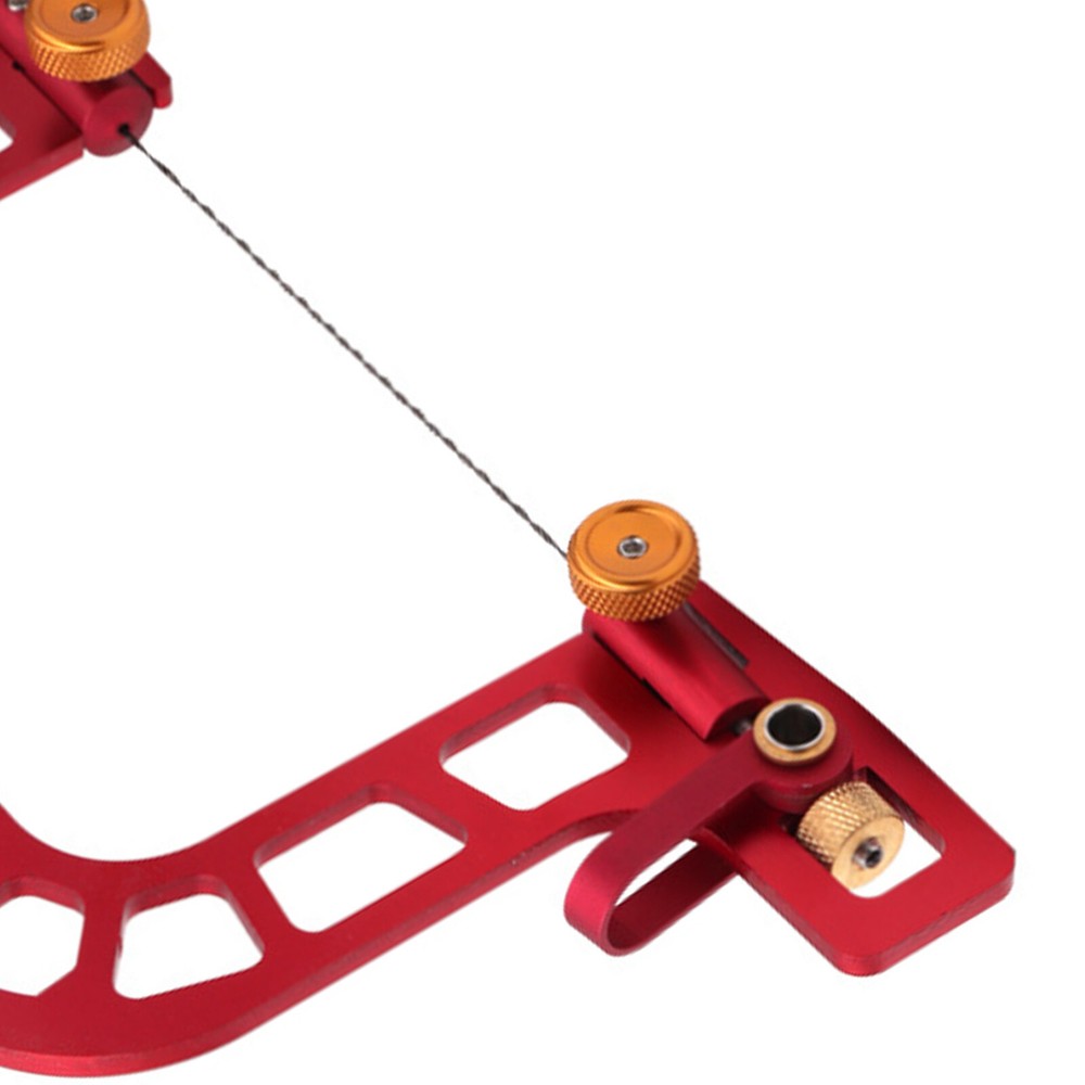 PrecisionFretCopingSawAluminumAllo FramewithReplacementBlades -Woodworking Tool