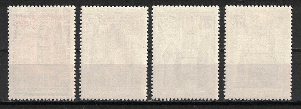 RUSSIA,USSR:1973 SC#4150-53 Used Architecture of the Baltic area n1162