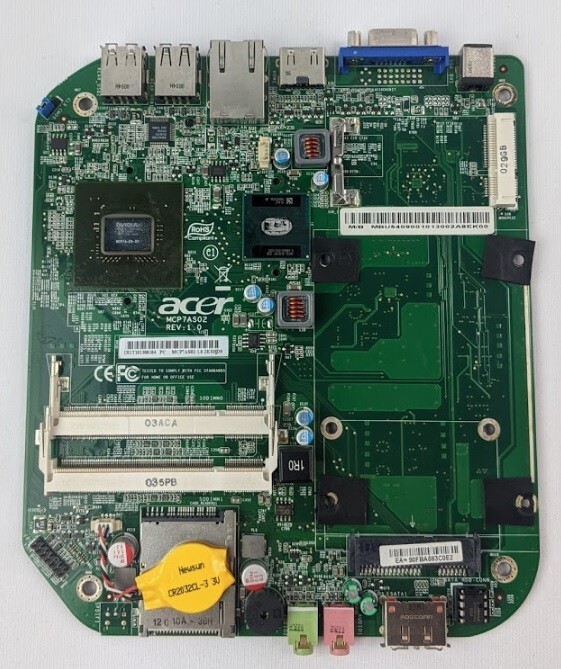 Acer MCP7AS02 Motherboard