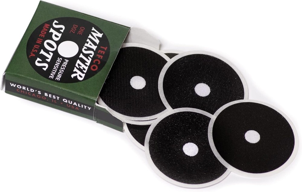 Tefco Master Pool Billiard Table Spots 24 pcs/2 Boxes - 1 1/4" - Black