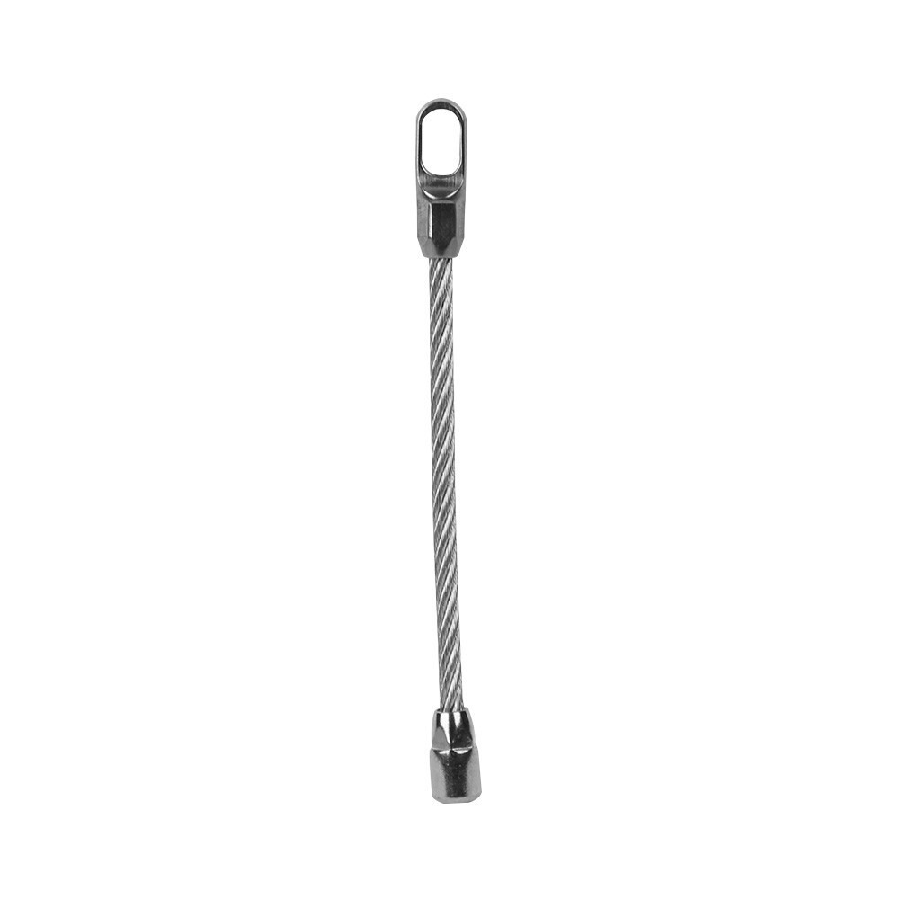 InstallMates™ Leader Attachment for Flex Wire and Cable Retrieving Rods (Silver)