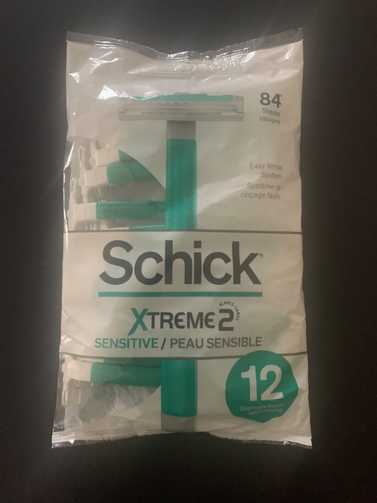Schick Xtreme 2 Sensitive Disposable Razors - 12 Count