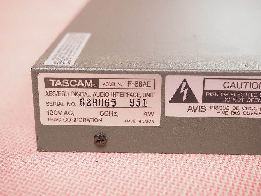 Tascam IF-88AE Digital Audio Interface Unit