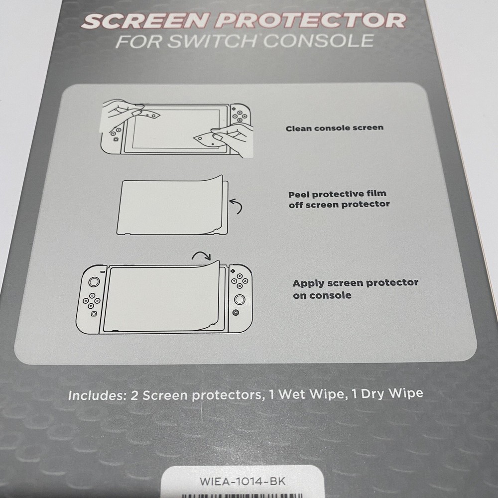 CoreAudio Screen Protector for Nintendo Switch Console, Pack of 2