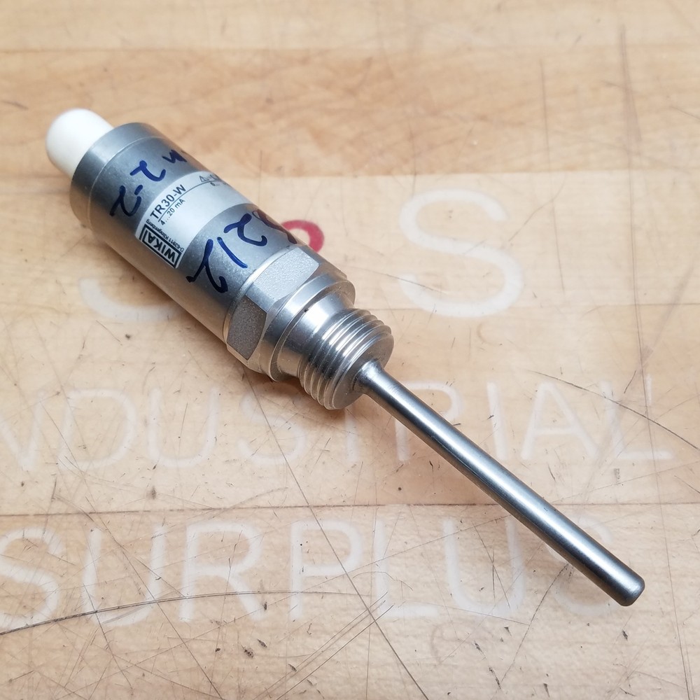 WIKA TR30-W Resistance Thermometer, 4 Pin - USED