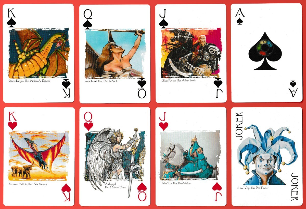 Wizards of the Coast 1998 MTG Poker Decks Factory Sealed