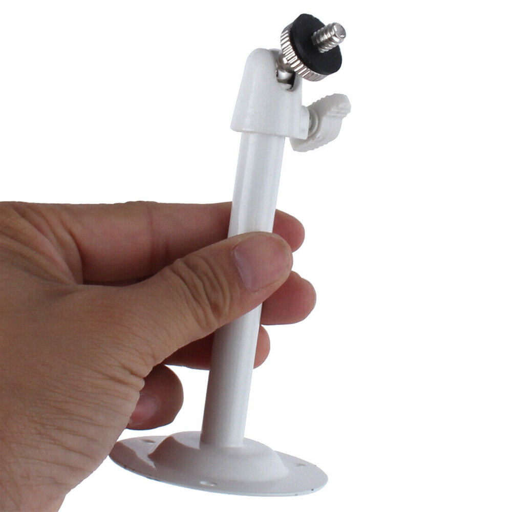 11cm High White Metal Wall Ceiling Mount Bracket Stand for CCTV Security Camera