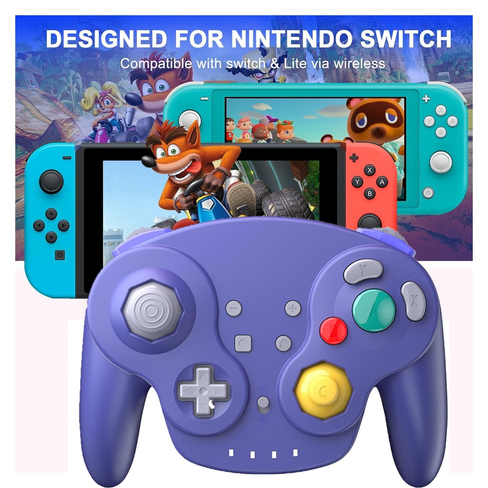Wirless Gamecube Switch Pro Controller for Nintendo Switch MAC Windows PC Steam