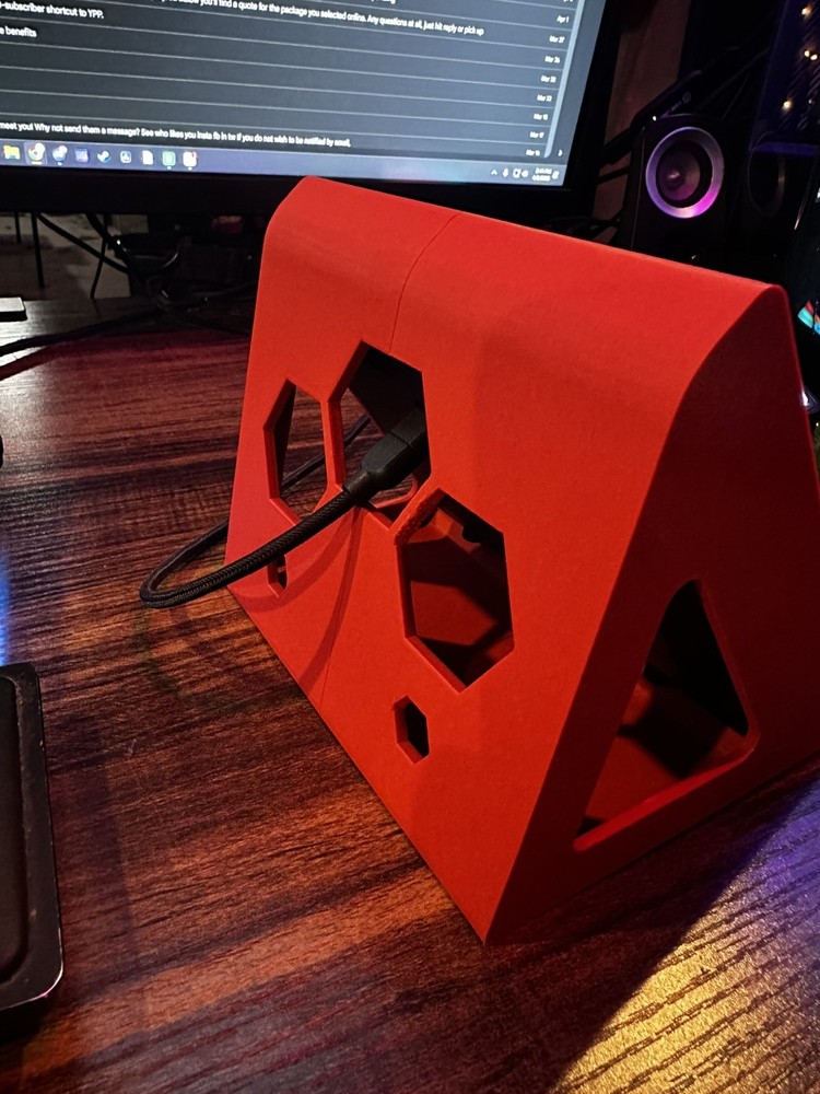 Elgato Stream Deck Plus Control Panel (RED) STAND ONLY