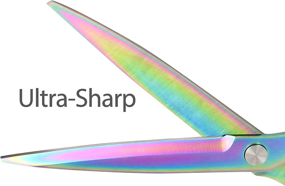 Fabric Scissors Professional Tailor Scissors Multifunctional Ultra-Sharp Ti...