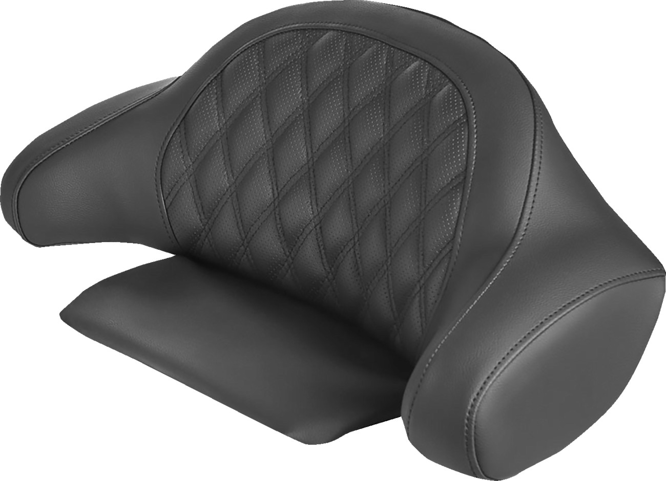 Saddlemen Roadsofa King Tour Pak Black Backrest Pad for 1999-2013 Harley Touring