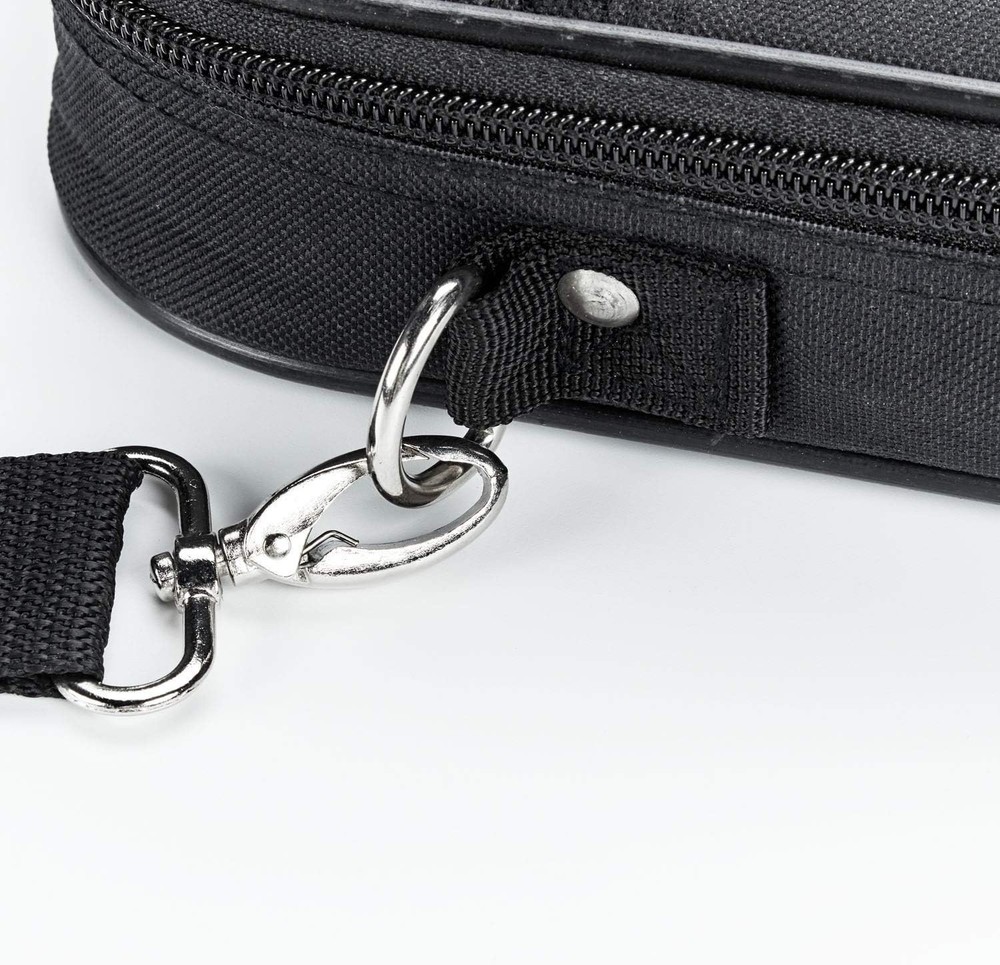 Secure Pool Balls Carrying Case with Extra Accessory Space - Nylon Sturdy Design