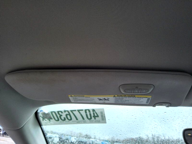 2017-2020 Chrysler Pacifica Driver Left Sun Visor Illuminated Gray