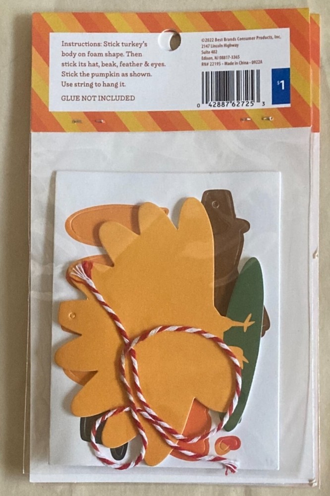 Make Your Own Turkey Foam Kit