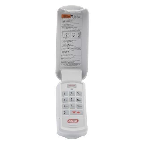 Wireless Keyless Garage Door Keypad - Secure Access for Intellicode Openers - Ea