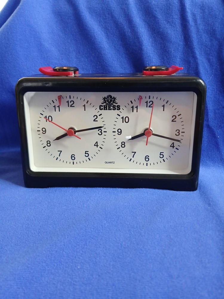 Chess Clock Digital Alarm Chess Timer w/Quartz Movement for Board Game Intern...
