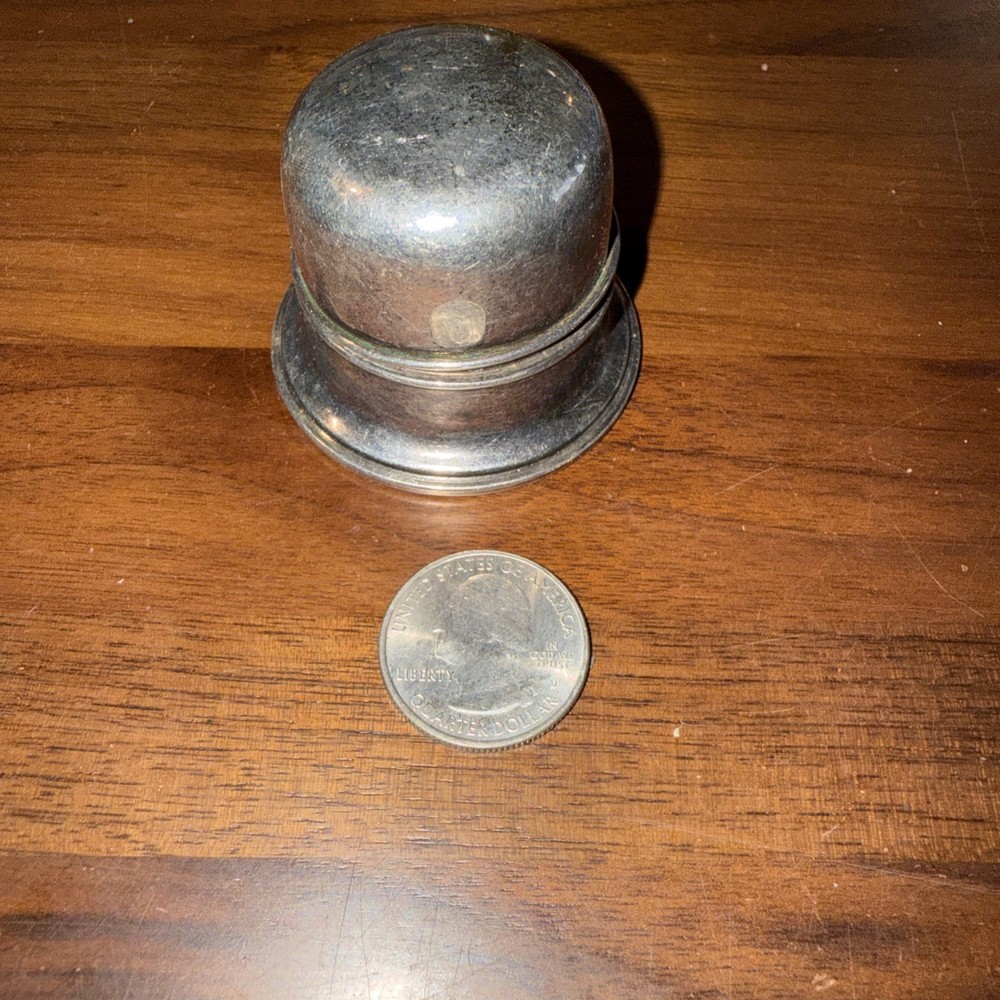 Vintage Sterling Birks Ring Box