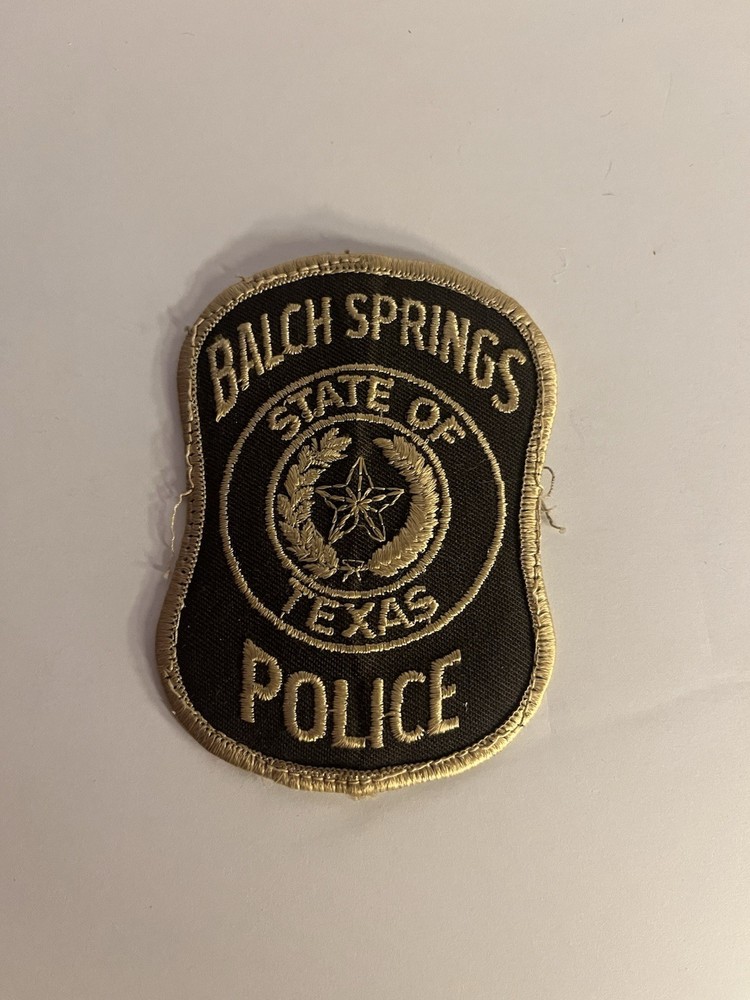 Balch Springs Police Patch