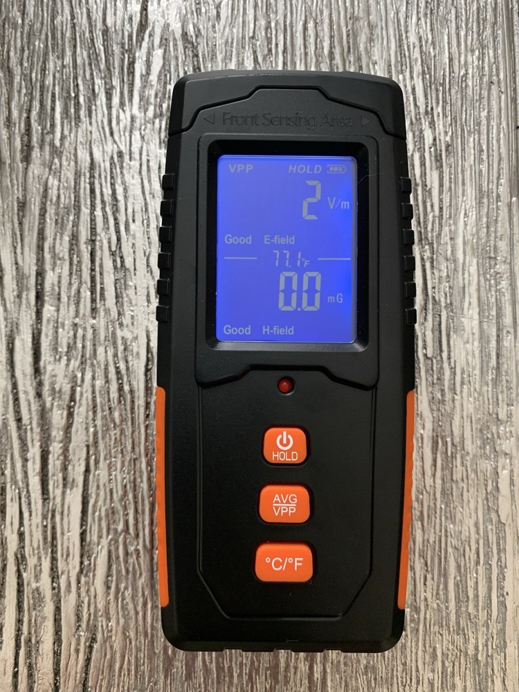 EMF Meter Electromagnetic Field Radiation Detector Handheld Ghost Hunting Tester