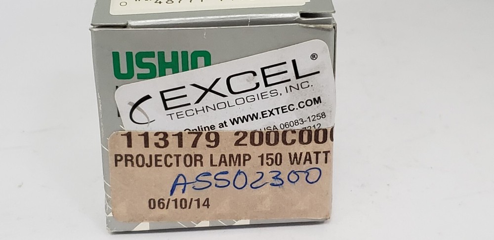 USHIO EJA 21V 150W HALOGEN PROJECTOR LAMP, NIB