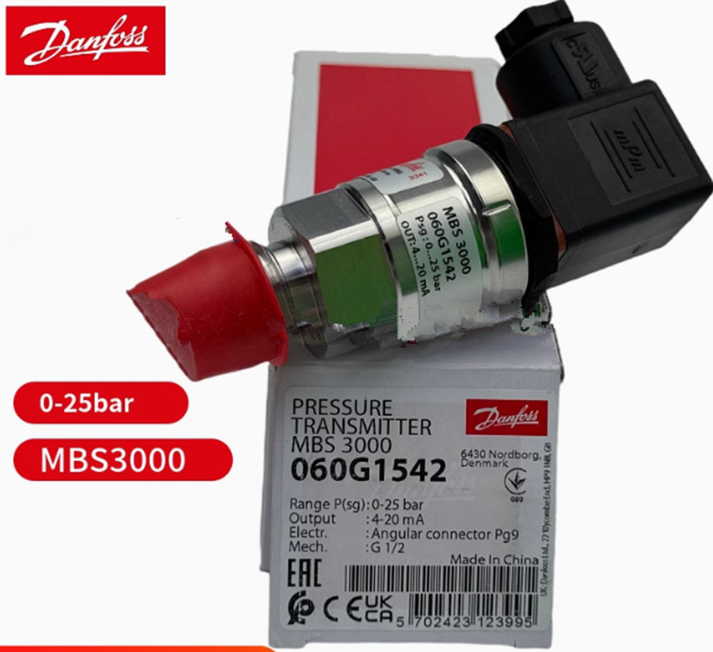 1pcs Danfoss MBS3000 060G1542 0-25BAR sensor