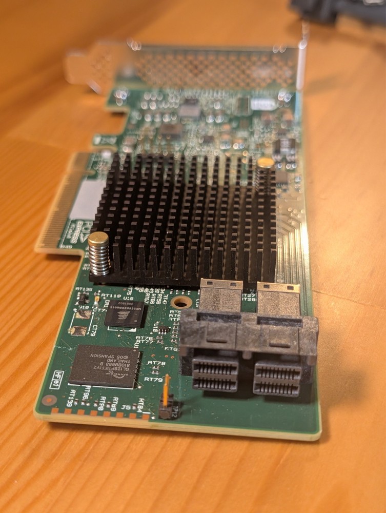 9300-8i Raid Controller Card + 2 Cables - Used